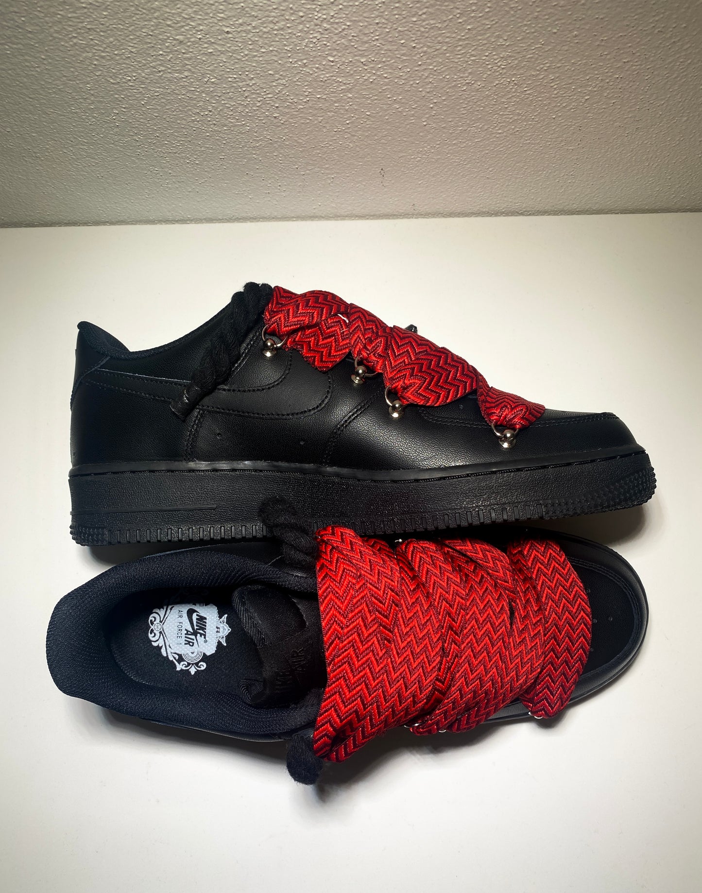 Nike Air Force 1 Lanvin Rope Tkaničky Červené