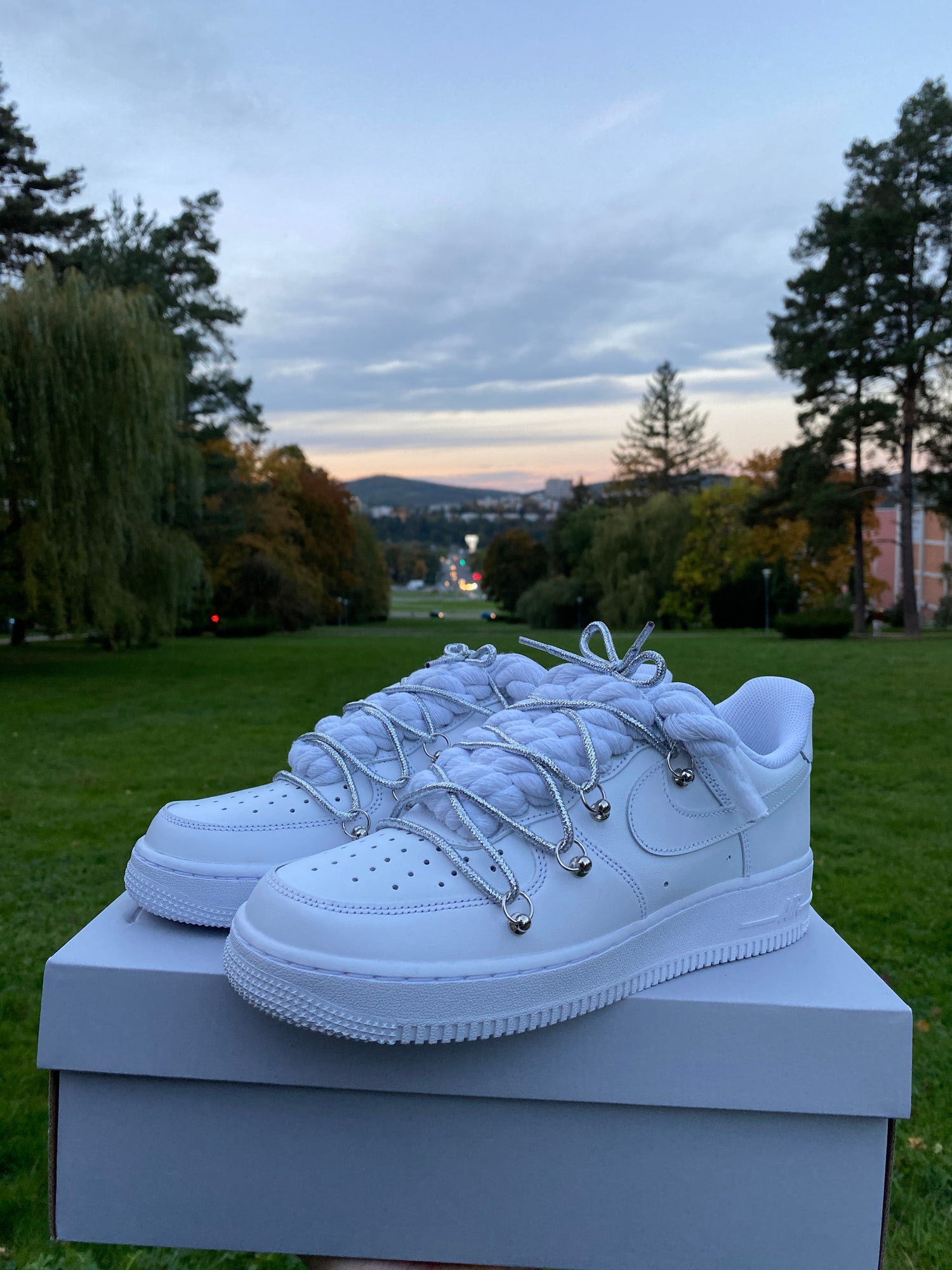 Nike Air Force 1 Double Tkaničky
